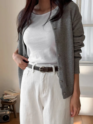 New Leather Casual Slim Leather Belt Collection