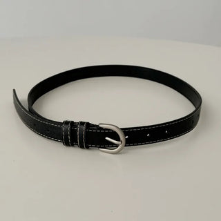 New Leather Casual Slim Leather Belt Collection