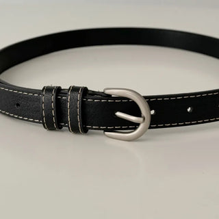 New Leather Casual Slim Leather Belt Collection