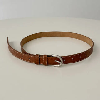 New Leather Casual Slim Leather Belt Collection