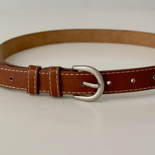 New Leather Casual Slim Leather Belt Collection
