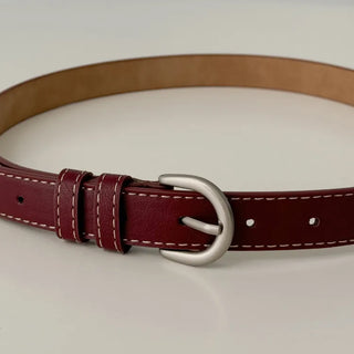 New Leather Casual Slim Leather Belt Collection