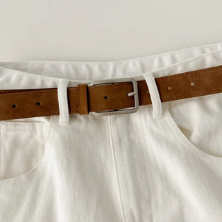 New Leather Casual Slim Leather Belt Collection
