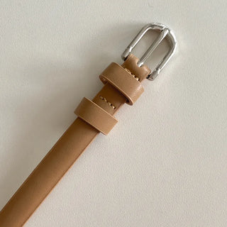 New Leather Casual Slim Leather Belt Collection