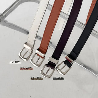 New Leather Casual Slim Leather Belt Collection