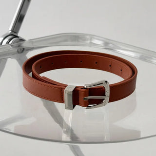 New Leather Casual Slim Leather Belt Collection