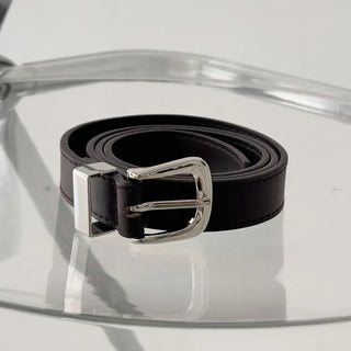 New Leather Casual Slim Leather Belt Collection