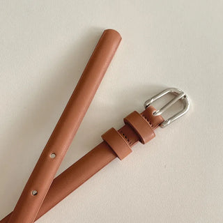 New Leather Casual Slim Leather Belt Collection