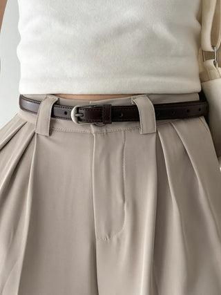 New Leather Casual Slim Leather Belt Collection