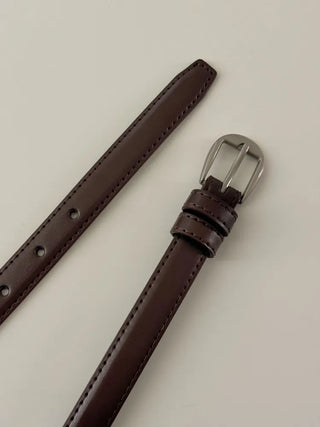 New Leather Casual Slim Leather Belt Collection