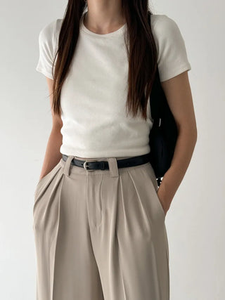 New Leather Casual Slim Leather Belt Collection