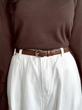New Leather Casual Slim Leather Belt Collection