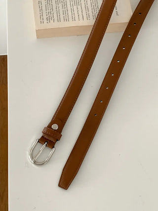 New Leather Casual Slim Leather Belt Collection