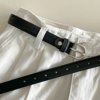 New Leather Casual Slim Leather Belt Collection