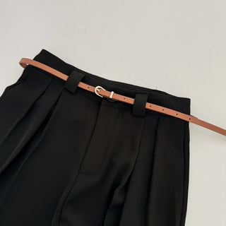 New Leather Casual Slim Leather Belt Collection