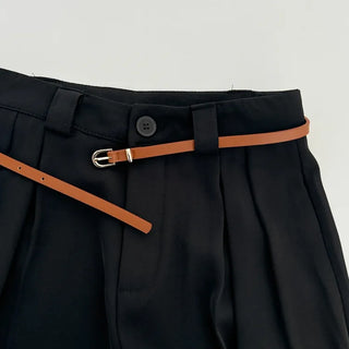 New Leather Casual Slim Leather Belt Collection