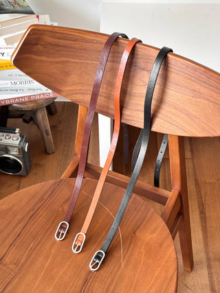 New Leather Casual Slim Leather Belt Collection