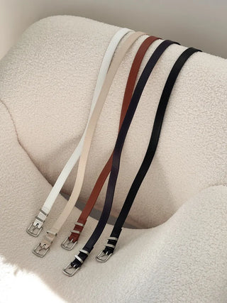 New Leather Casual Slim Leather Belt Collection