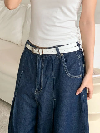 New Leather Casual Slim Leather Belt Collection