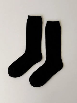 Eight Ribbed Daily Simple All-Season Mid-Length Socks Set