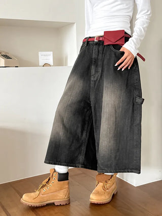 Letter Pocket Slim Leather Belt Bag