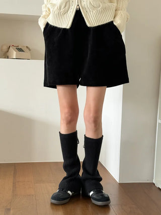 Tyturn Ribbon Bootcut Ribbed Knit Leg Warmers