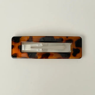 Mi-Eight Leopard Big Hair Snap Clip 2 Types