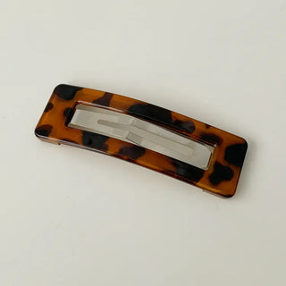 Mi-Eight Leopard Big Hair Snap Clip 2 Types