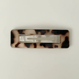 Mi-Eight Leopard Big Hair Snap Clip 2 Types