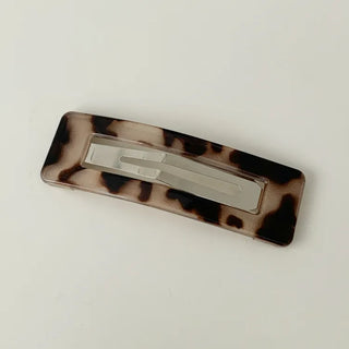 Mi-Eight Leopard Big Hair Snap Clip 2 Types