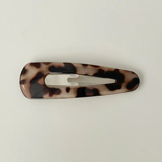 Mi-Eight Leopard Big Hair Snap Clip 2 Types