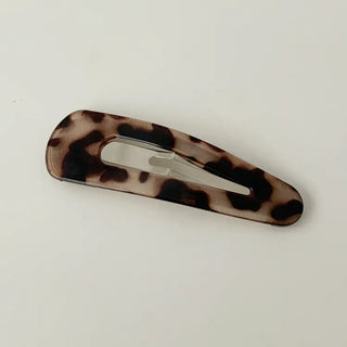 Mi-Eight Leopard Big Hair Snap Clip 2 Types