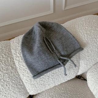 New Roll-Up Stretch Knit Plain Long Beanie Hat