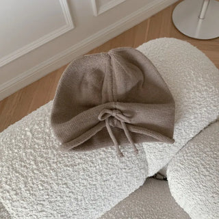 New Roll-Up Stretch Knit Plain Long Beanie Hat