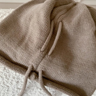 New Roll-Up Stretch Knit Plain Long Beanie Hat