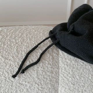New Roll-Up Stretch Knit Plain Long Beanie Hat