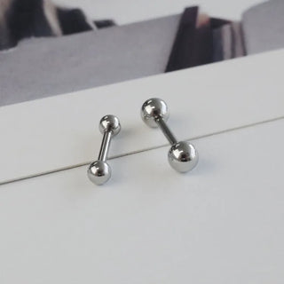 Barbell Silver Rose Gold Gold Ball Piercing