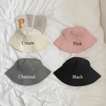 Gro Plain Strap Summer Hiking Bucket Hat