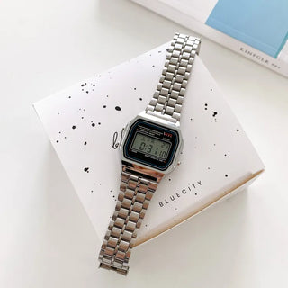 Newtro Metal Digital Wristwatch