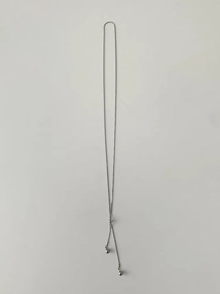 Surgical Steel Snake Round Ball Chain Long Drop Necklace 2 Types
