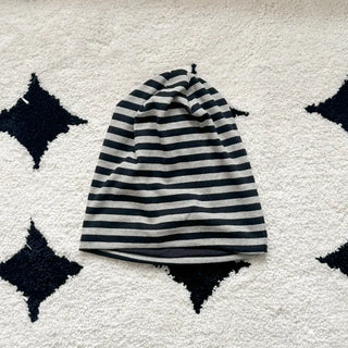 Long Striped Beanie Hat