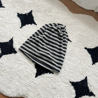 Long Striped Beanie Hat
