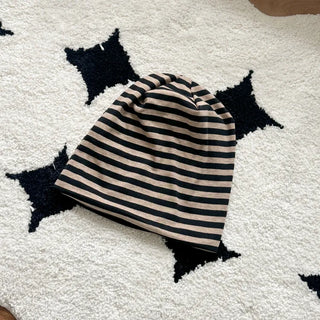 Long Striped Beanie Hat