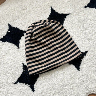 Long Striped Beanie Hat