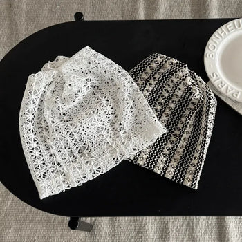 Cookies & Tea Mesh Beanie Hat