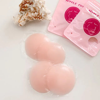 Invisible Secret Patch Nude Silicone NuBra Nipple Patch 4 Types