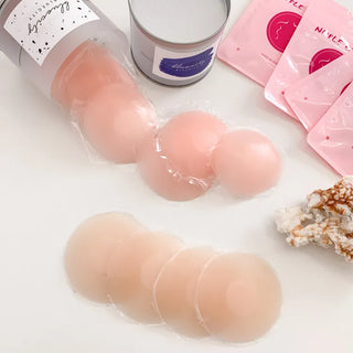 Invisible Secret Patch Nude Silicone NuBra Nipple Patch 4 Types