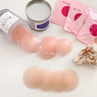 Invisible Secret Patch Nude Silicone NuBra Nipple Patch 4 Types
