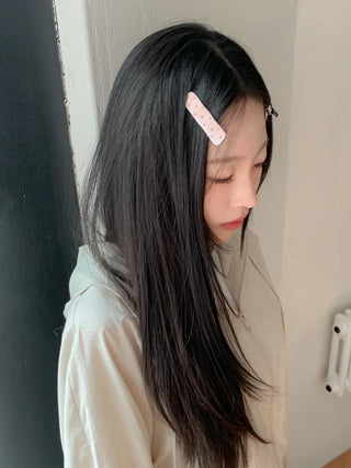Gling Dot Color Block Square Hair Clip