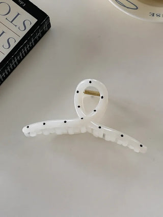 Dot Type Half-Up Hair Clip